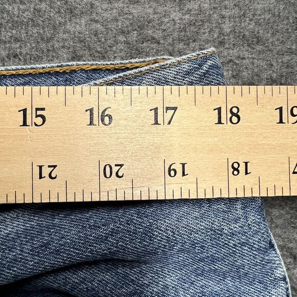 Vintage Levi's 501 Jeans Men's 38x32 Blue Original Fit Button Fly 2000 New NWT - Picture 10 of 12